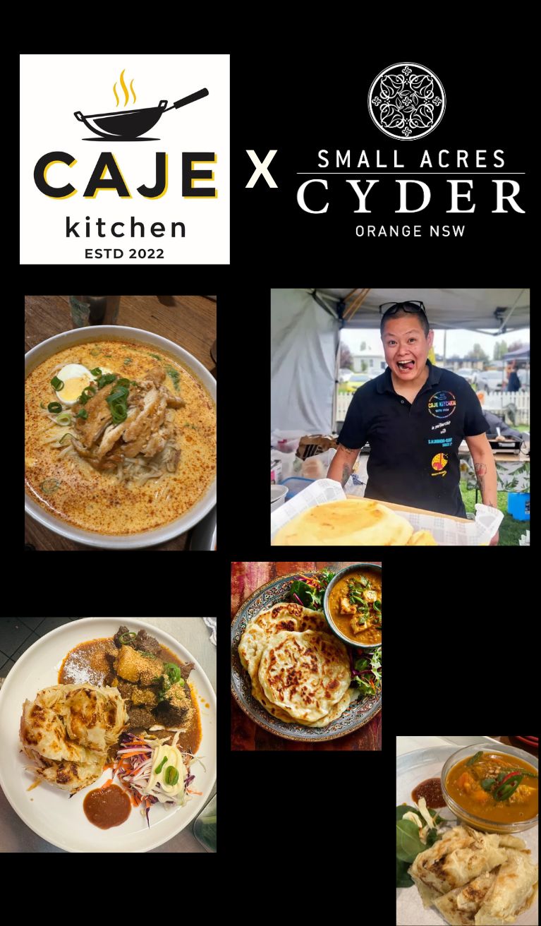 CAJE Malaysian Fusion Event - Cider, Laksa and Roti Canai