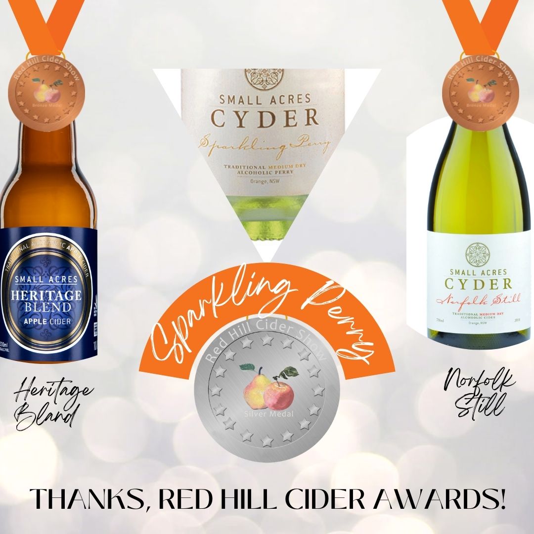 Red Hill Cider Show Results for Small Acres Cyder - Small Acres Cyder