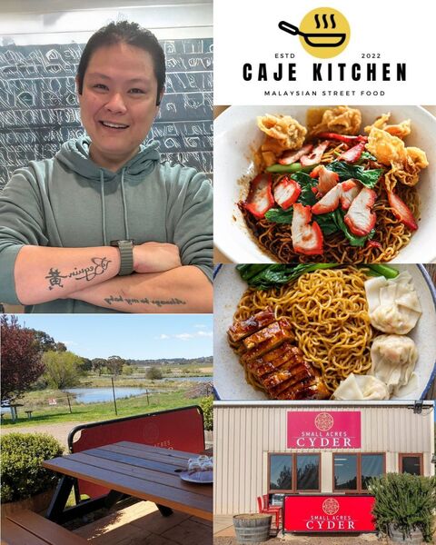 CAJE Malaysian Fusion Event - Cider and Penang Noodles